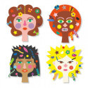Djeco - Stickers, Hairdresser