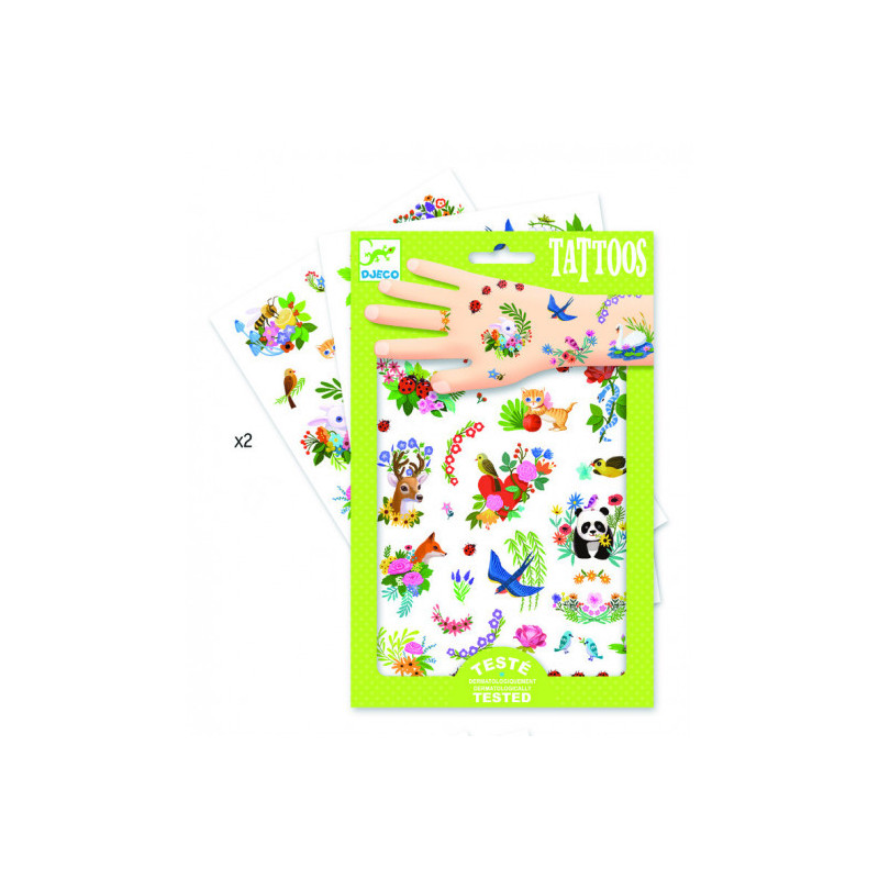 Djeco - Tattoo, Happy spring