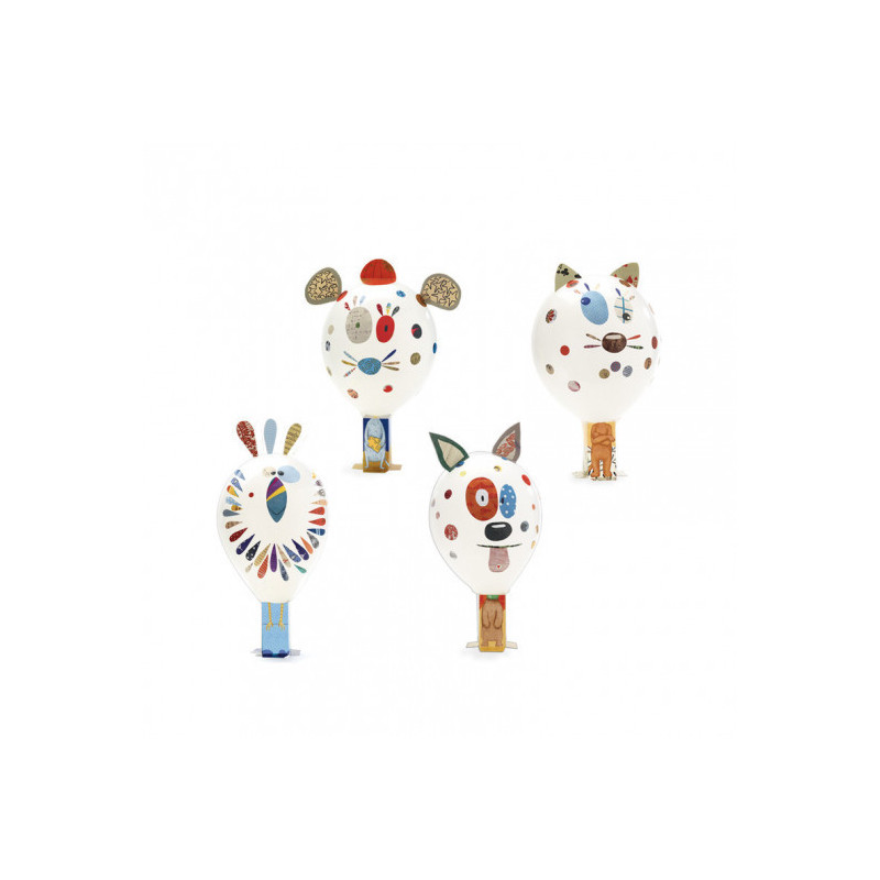 Djeco - Animal Balloons - FSC MIX