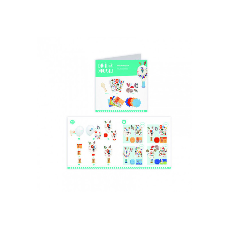 Djeco - Animal Balloons - FSC MIX