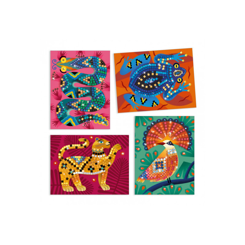 Djeco - Mosaic kits - Deep in the jungle
