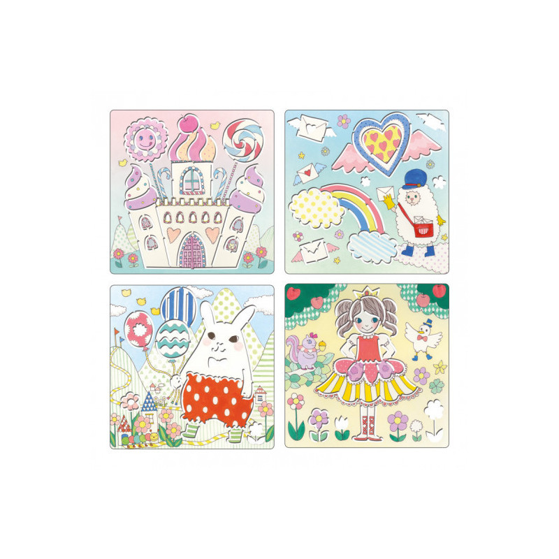 Djeco - Stencils, Kawailand