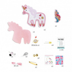 Djeco - Brooch - Sweet unicorn