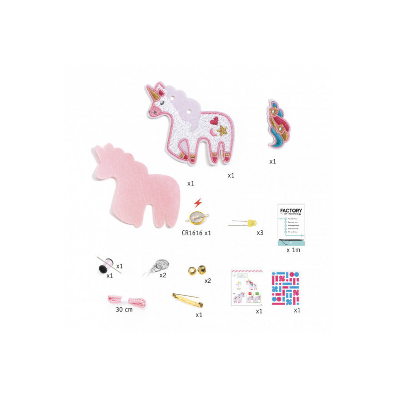 Djeco - Brooch - Sweet unicorn