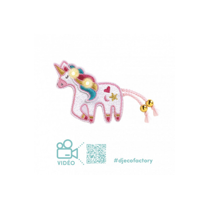 Djeco - Brooch - Sweet unicorn