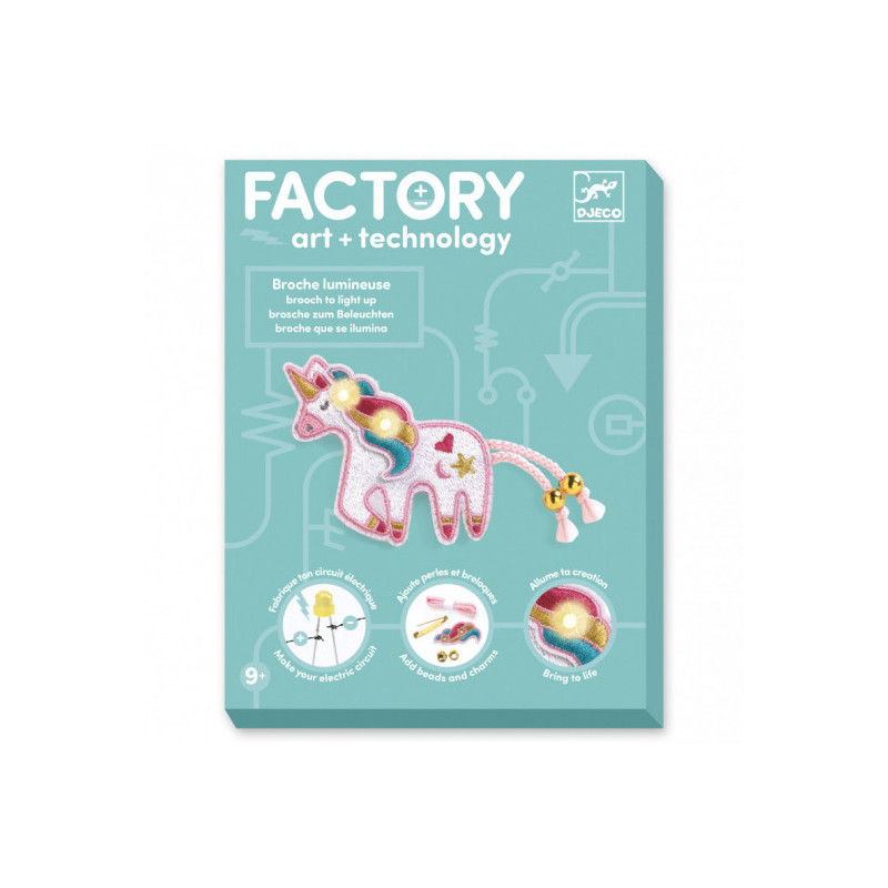 Djeco - Brooch - Sweet unicorn