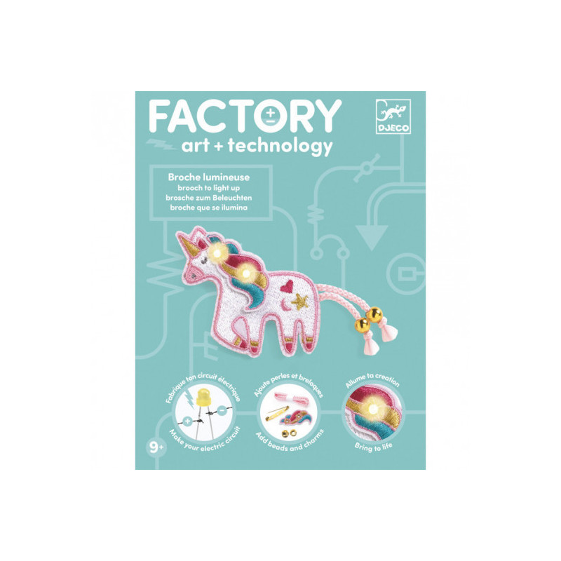 Djeco - Brooch - Sweet unicorn