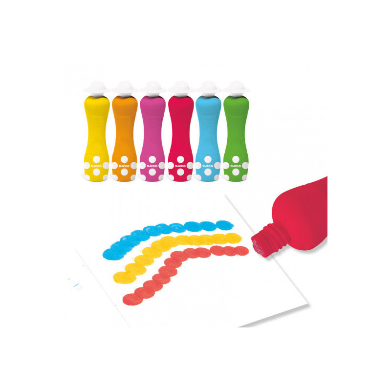 Djeco - 6 foarm markers