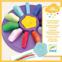 Djeco - 12 flower crayons for toddlers