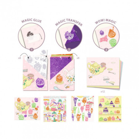 Djeco - Collages - Sweets