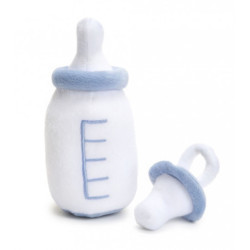 Rubens Baby - Nappflaska och napp, blå