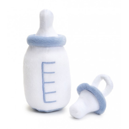 Rubens Baby - Nappflaska och napp, blå