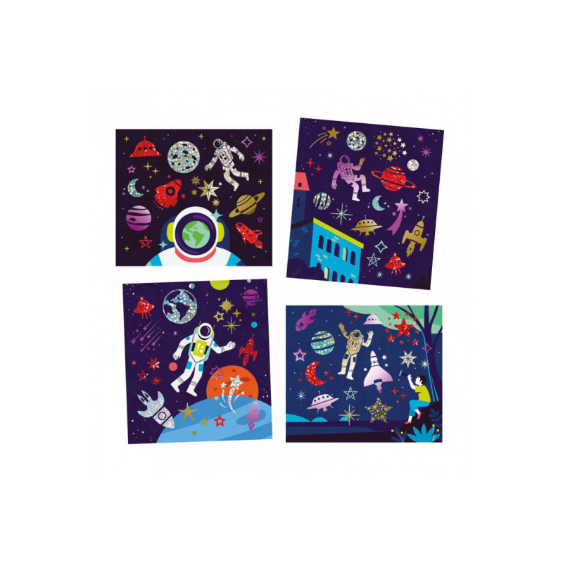 Djeco - Collages - Cosmos