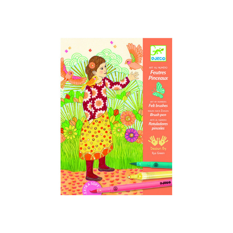 Djeco - Felt tips, Spellbound