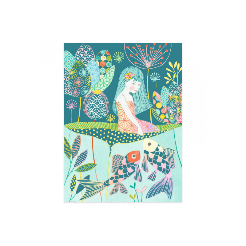 Djeco - Scratch Cards, The Pond