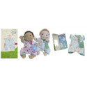 Rubens Baby - Pocket friends green pyjamas