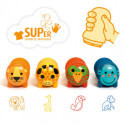 Djeco - Stamps for little ones - Safari animals