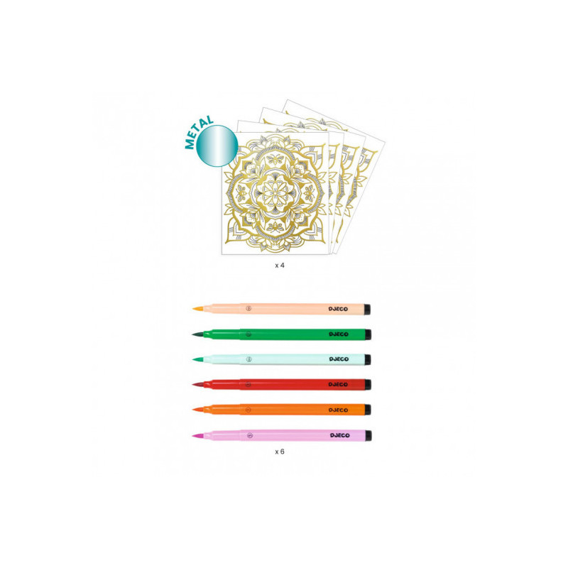 Djeco - Artistic color - Flora