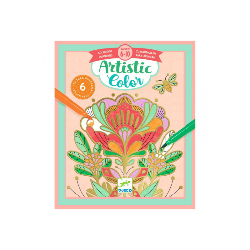 Djeco - Artistic color - Flora