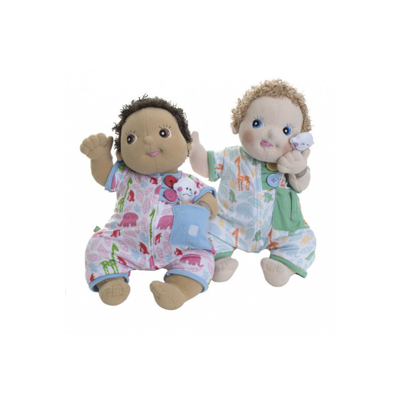 Rubens Baby - Pocket friends pink pyjamas