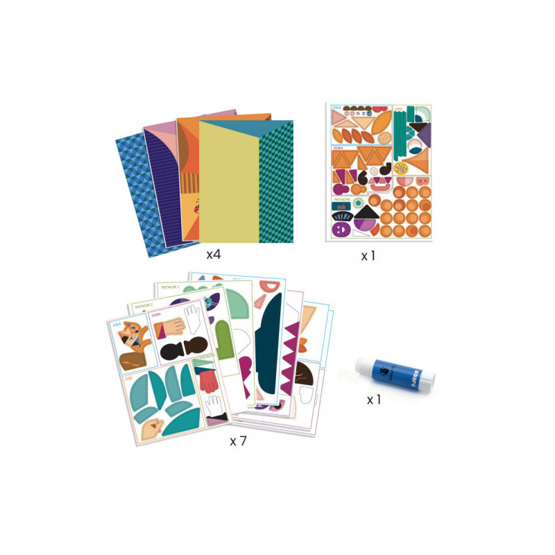 Djeco - Square Heads