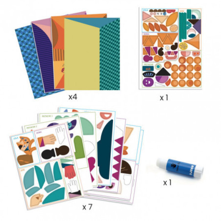 Djeco - Square Heads