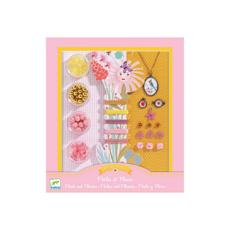 Djeco - Beads and flowers