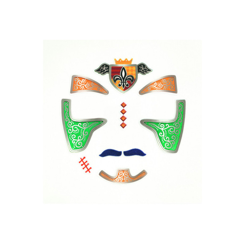 Djeco - Face stickers, Knight