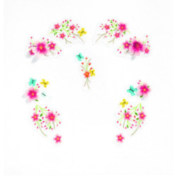 Djeco - Face stickers, Springtime fairy