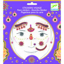 Djeco - Face stickers, Princess India