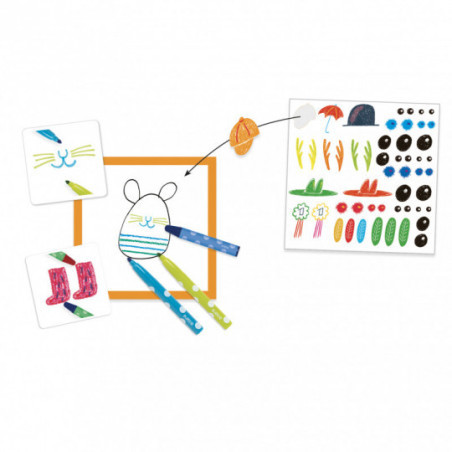 Djeco - Funny animals